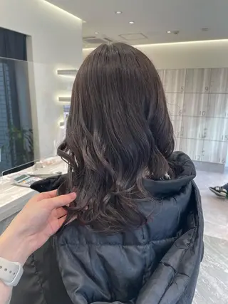 ミディアム カラー karin/インナー カラー/北名古屋市のヘアスタイル