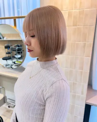ショート フジサキ ケンのヘアスタイル
