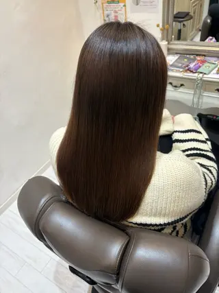 セミロング 艶髪/髪質改善‎🤍 重野真心🫧のヘアスタイル