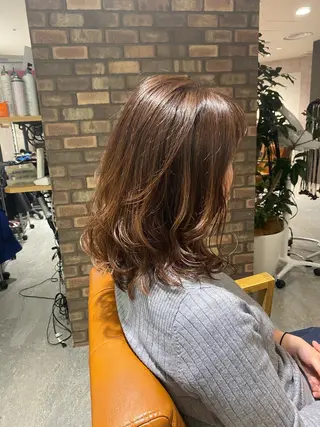 ミディアム 髪質改善&デザイン専門店Retto:天王寺阿倍野店所属・髪質改善/デザイン/ 天王寺/奥野和広のヘアスタイル