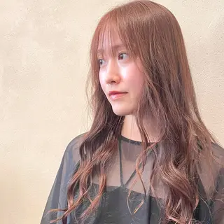 ロング カラー roost 優のヘアスタイル