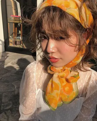 ショート カラー パーマ ヘアアレンジ メンズ 髪質改善🫧ベージュ 椙山 響のヘアスタイル