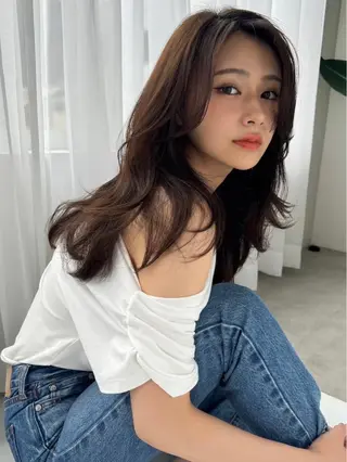 ロング soyon 心斎橋店のヘアスタイル