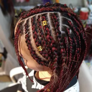 ロング ヘアアレンジ scamp ★のヘアスタイル