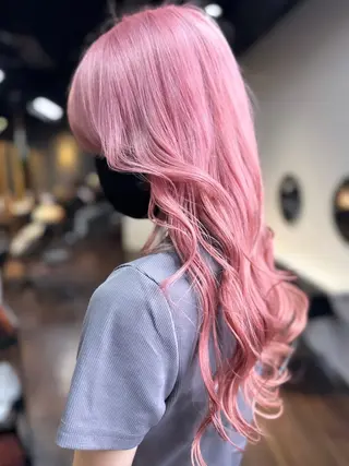 ロング 髪質改善/レイヤー ダブルカラー塚本耀のヘアスタイル