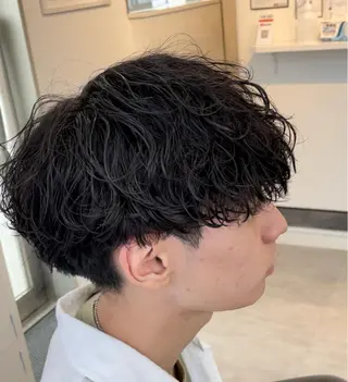 パーマ メンズ ✨️ツイスパ波巻き特 化小杉澪生✨️のヘアスタイル