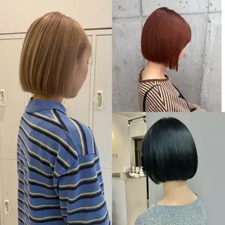 ショート カラー HACCH （ハッチ）所属・🪼ボブ/ミニボブ /髪質改善🪼のヘアスタイル