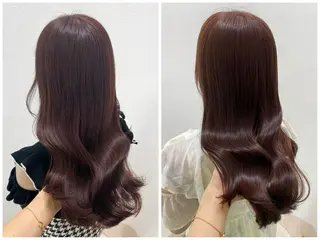 ロング カラー Rinka🌷🩶 艶カラー🫧まつパのヘアスタイル