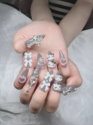 ネイル Lee Nails チップ長さだし専門店のネイルデザイン