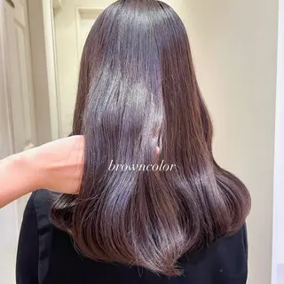 セミロング カラー ハイトーンカラー/ 長さだし🐇きょうかのヘアスタイル