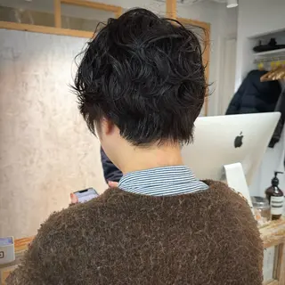 ショート パーマ ROE 日吉のヘアスタイル