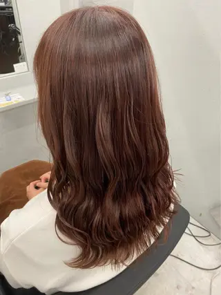 ロング カラー レイヤーカット✂️ 若葉のヘアスタイル