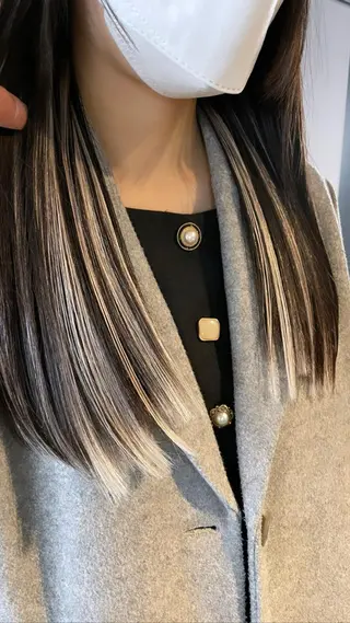 セミロング 中嶋 【ナカジマ】のヘアスタイル