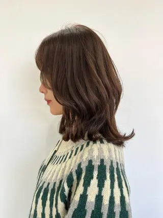 ミディアム 美髪スペシャリスト/ 予約空きあり/若狭葵のヘアスタイル