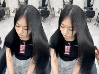 ロング 猿渡 /🍃乾燥ケア × ✨透明感カラーのヘアスタイル