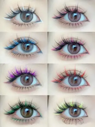 マツエク・マツパ 池袋💖 チルザルトサロンのマツエク・マツパデザイン