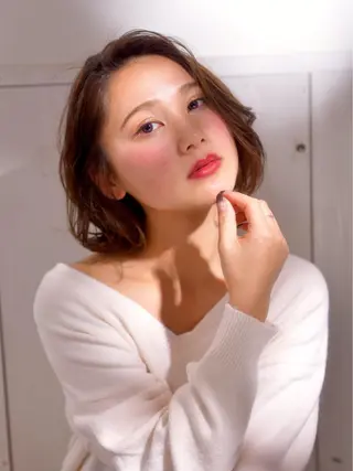 ショート カラー パーマ 【髪質改善師】 鈴木伸之介のヘアスタイル