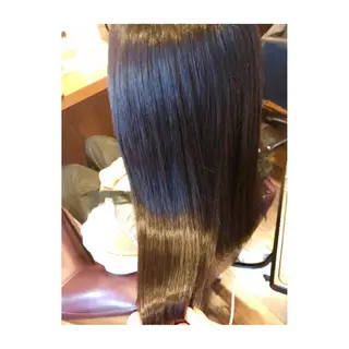 ロング パーマ 小國 綾かのヘアスタイル