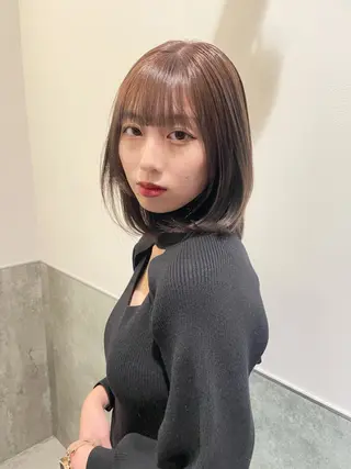 ショート カラー ヘアアレンジ SALOWIN原宿ash店所属・憧れの艶ハイトーンへ 🌙サイダサキのヘアスタイル