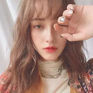 ロング カラー 💙ルル💙 ハイトーン/レイヤーのヘアスタイル