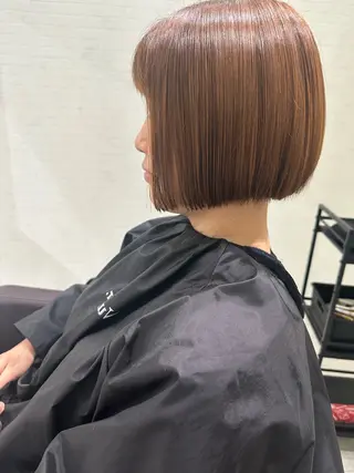 ミディアム Number.タナカ 間々田髪質改善のヘアスタイル