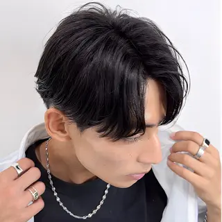 ショート メンズ パーマ/ダブルカラー ブリーチ⭐️海斗のヘアスタイル