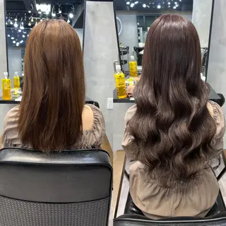 ロング カラー ヘアアレンジ ar+ ❤︎ maiのヘアスタイル