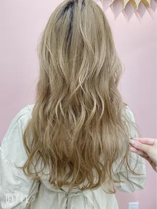 ロング カラー ヘアアレンジ JILL ユキのヘアスタイル