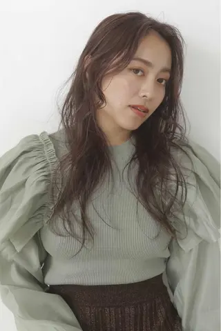 マツエク・マツパ 🩵顔まわり似合わせ 久保田せな🩵のヘアスタイル