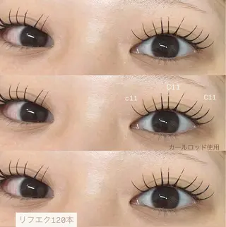 マツエク・マツパ EYELA sanaのマツエク・マツパデザイン