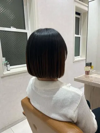 ショート 海老名で韓国風 HANA🌷のヘアスタイル