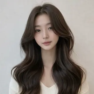 パーマ 本場韓国ヘア特化 아이비/Aibiのヘアスタイル