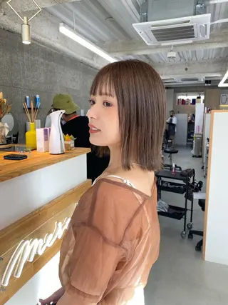 ショート カラー 八谷 将平のヘアスタイル