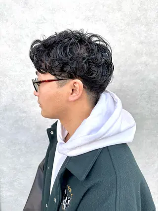 メンズ 米元 春奈のヘアスタイル