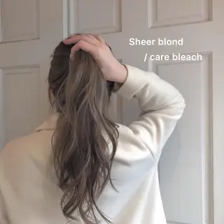 セミロング 🌸ハイトーン 新田 廉 🌸のヘアスタイル