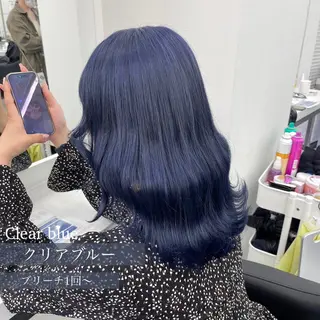 セミロング カラー ヘアアレンジ 🤍CANDY横浜 【公式】🤍のヘアスタイル