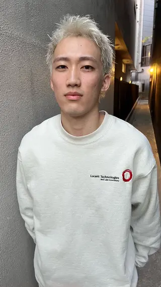 ショート カラー メンズ 【海外風カラー】 DEAN/YUYAのヘアスタイル