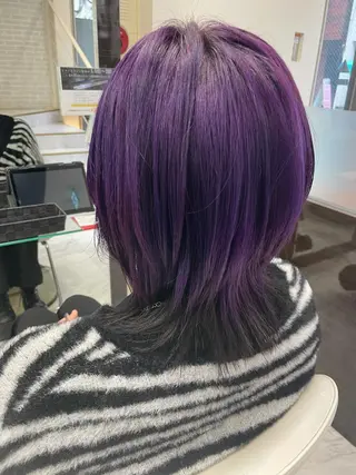 ミディアム カラー ♡Eleanor大宮 aya♡のヘアスタイル