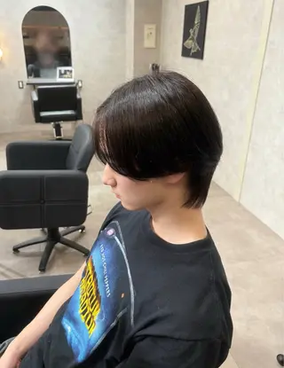 カラー メンズ 影田 愛希のヘアスタイル