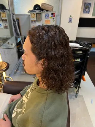 パーマ メンズ mow hair所属・yoshikei -mow hair-のヘアスタイル