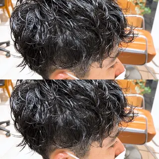 パーマ メンズ SEIRA♡レイヤー /ショート得意のヘアスタイル