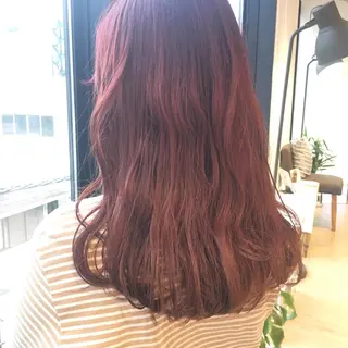 ロング カラー ボブ/暖色/デザイン KOYUKI⛄️のヘアスタイル
