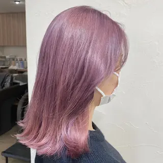 ミディアム ショートヘアとカラー の専門家/もりしーのヘアスタイル