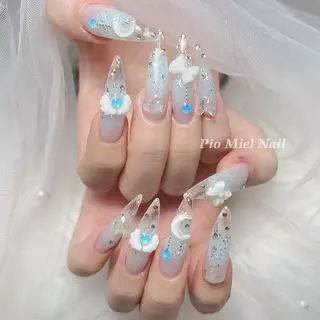 ネイル HANA 長さだしのネイルデザイン