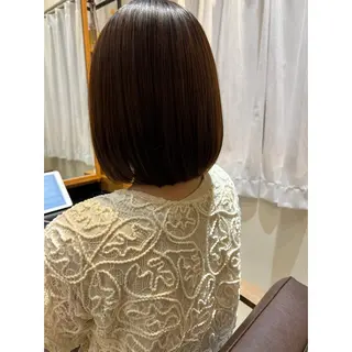 ミディアム 喜友名洸季 anoneのヘアスタイル