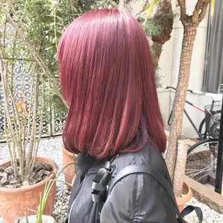 セミロング カラー 似合わせ提案サラ艶♡ 彩華のヘアスタイル