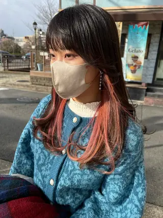 セミロング salowin所属・吉ヶ別符 亮祐のヘアスタイル