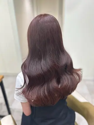 ロング カラー ブリーチなしWカラー 🎀韓国ヘア/amiのヘアスタイル