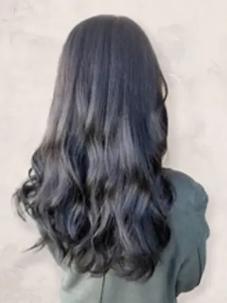 ミディアム 縮毛矯正 髪質改善　鈴木のヘアスタイル