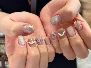 ネイル COELm所属・COELm🌙 /ネイル着付けのネイルデザイン